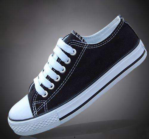 网红帆布鞋豹纹鞋,街头时尚新宠