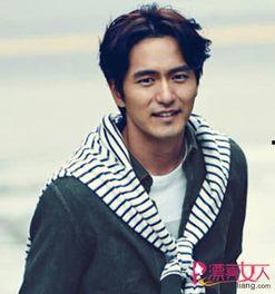 香港中分男明星,盘点中分发型下的帅气男明星风采