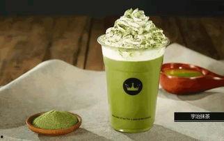 网红抹茶饮品,清新口感，一抹茶香征服味蕾